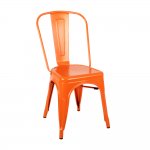 Turuncu Tolix Sandalye - Ölçü:Genişilik: 44 cmYükseklik: 87 cmOturum Yüksekliği: 45 cmDerinlik: 45 cm